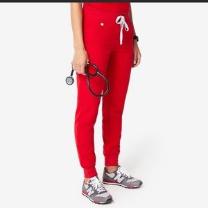 RED Figs Zamora Joggers!